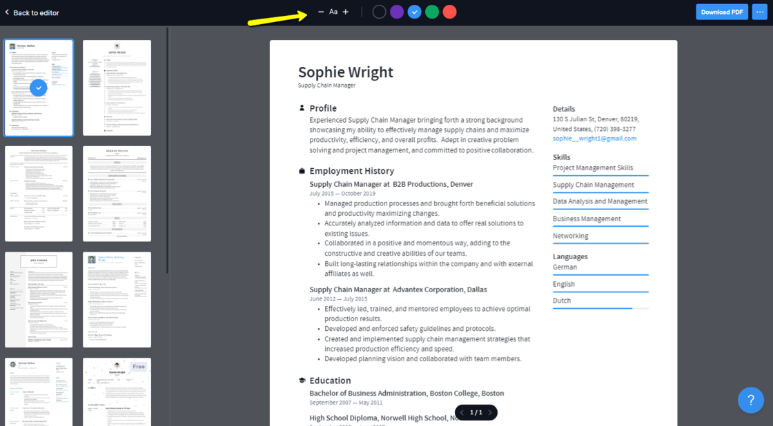 Line spacing feature Resume io - 192 C90f528706fbd4740bf3d171b08787395d273fa2 