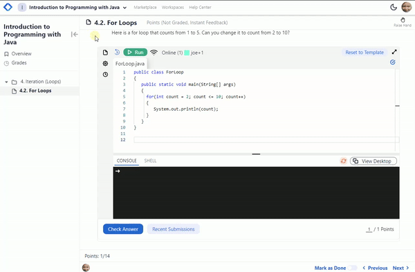Coding Rooms Ide , Visual Studio Code on Interactive Lesson pages – ITULM