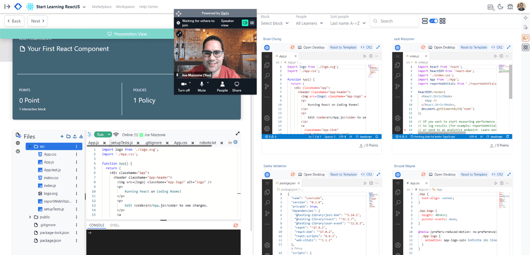 Coding Rooms changelog