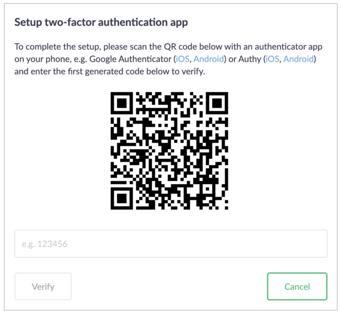 🛡️ Two-factor (2FA) authentication - Cluvio updates