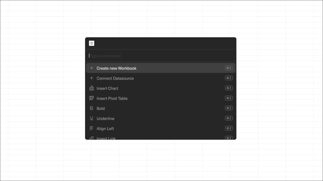 ⌨️ New Command Bar, now with AI Assist - Equals updates