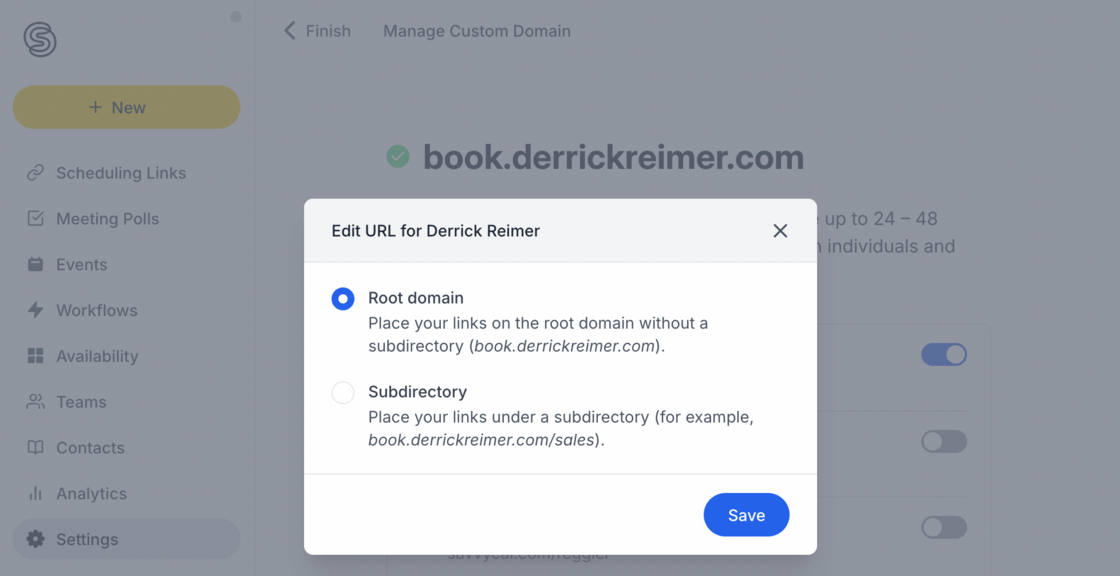 Reassign scheduled events to a different organizer 🧑‍💻