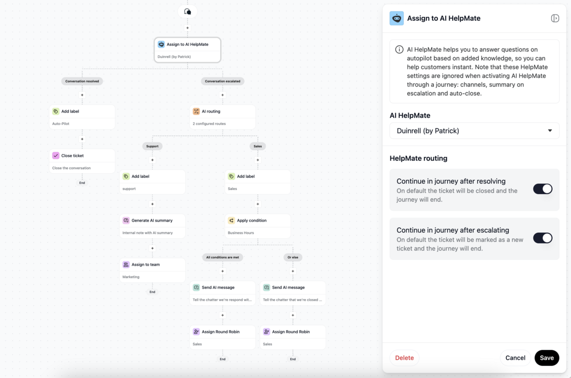 Three new AI Journey features! screenshot 2