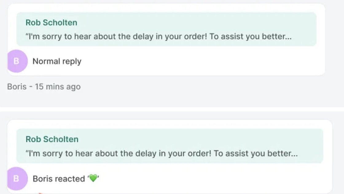 New WhatsApp Feature: Message Reaction and Reply Tracking screenshot 1