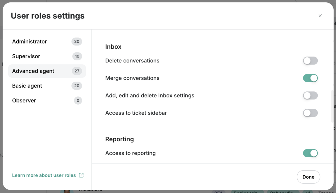 Inbox update: new permissions, better control screenshot 1