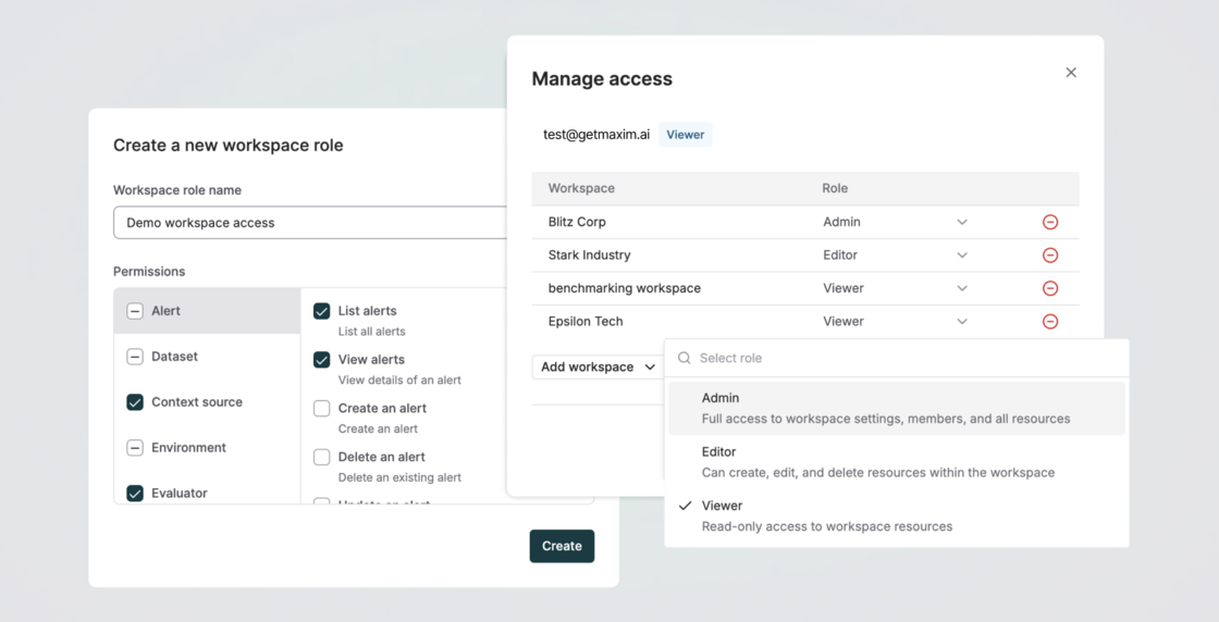 Workspace-level RBAC