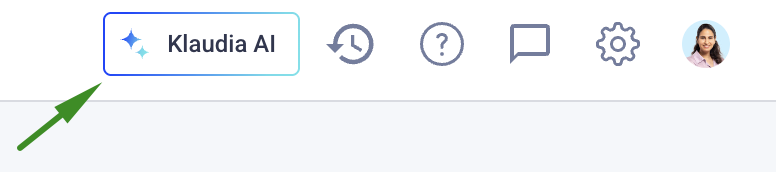 Klaudia AI navbar.png