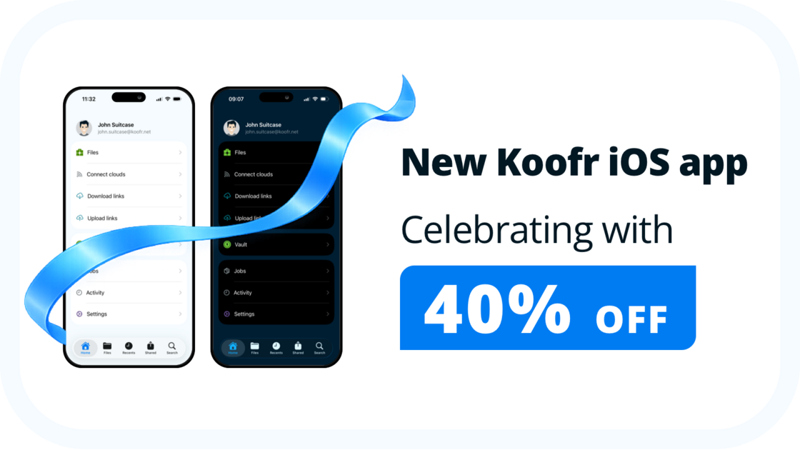 Celebrating new iOS app with 40% discount!